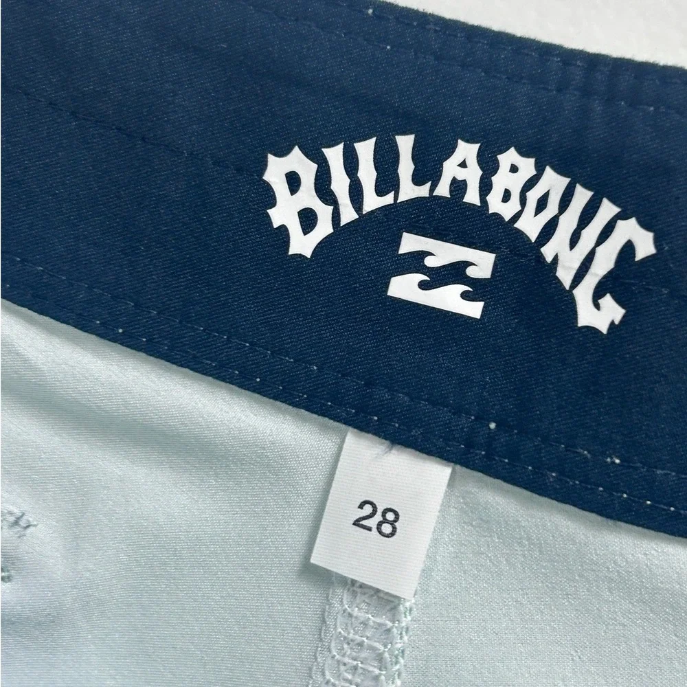 Billabong Mens Tribong Pro Upcycler Boardshorts Navy Floral Ombre Size‎ 28 NEW